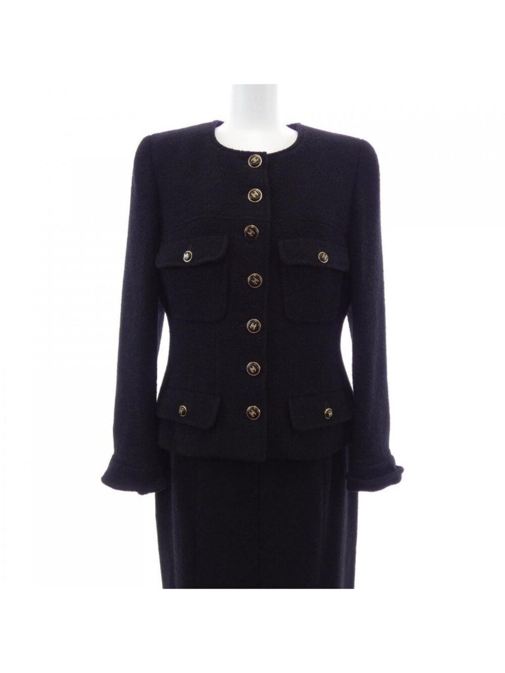 Chanel Vintage Suit Black